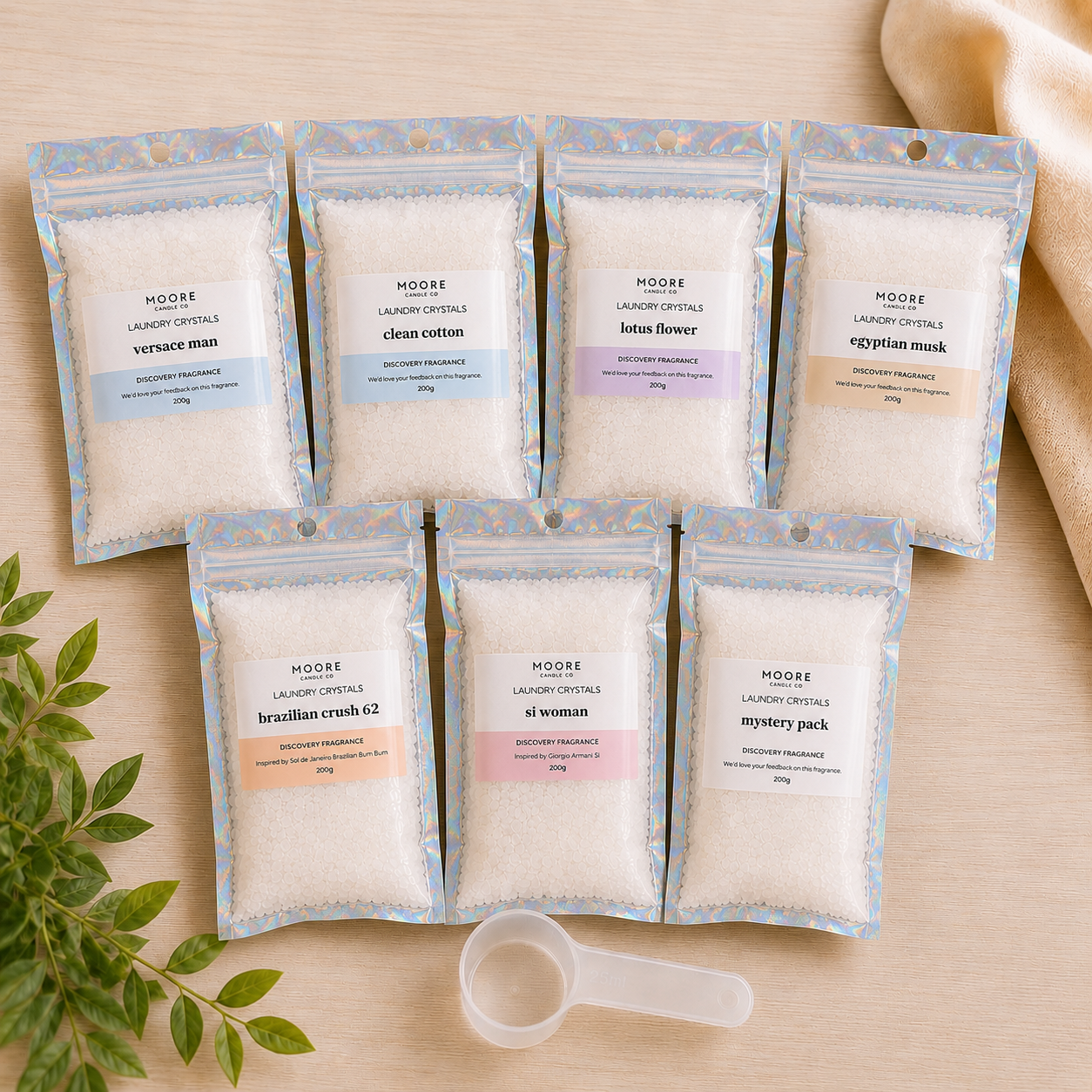 Laundry Crystals Discovery Pack