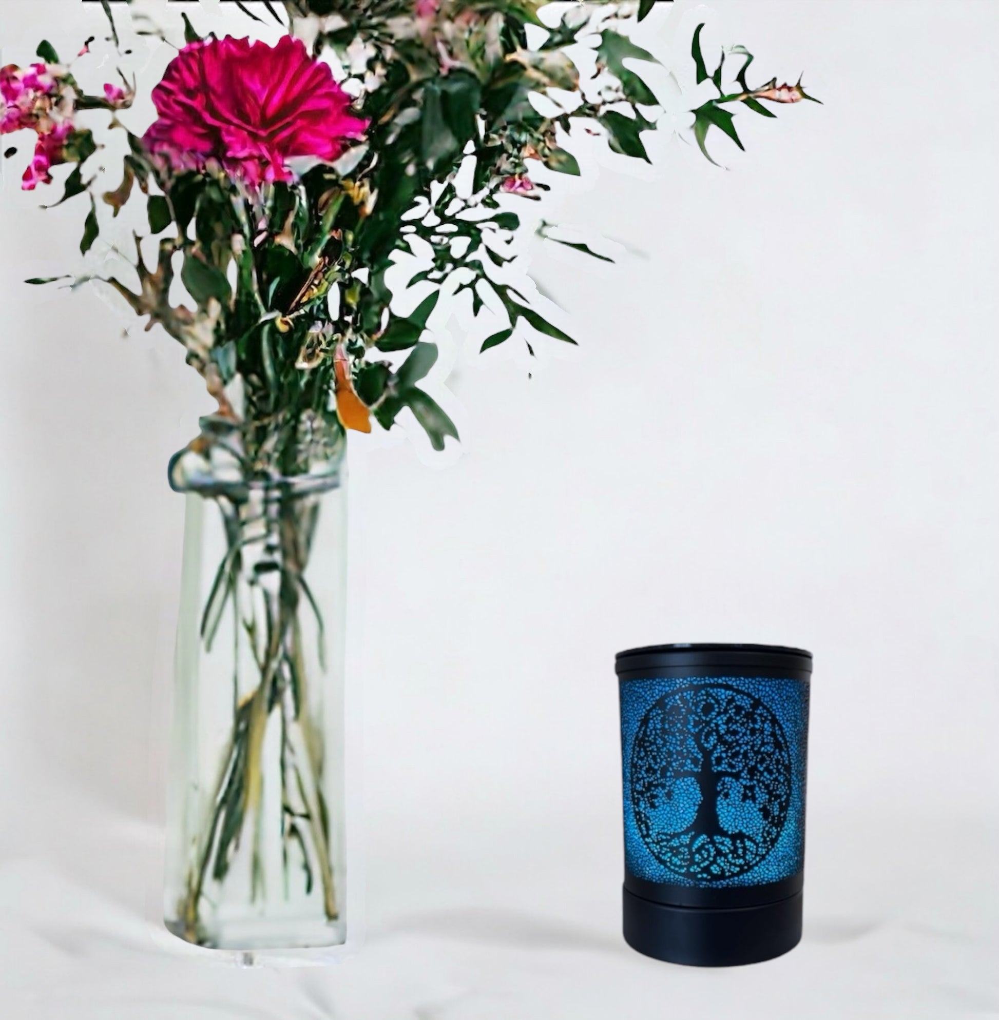 Electric Burner + 6 FREE Soy Melts - Tree of Life Black image